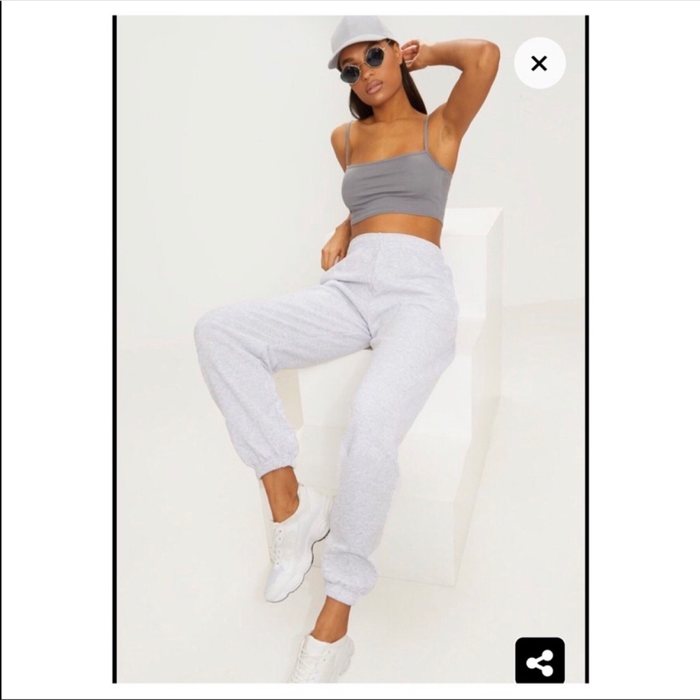 Ash Gray Casual Jogger